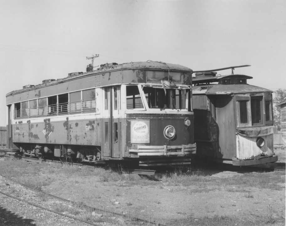 Photo of 505 at Rail City Museum, Sandy Pond, NY - 1959.